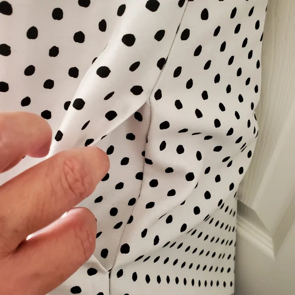 Danny And Nicole Polka Dot Dress - Picture 7 of 16